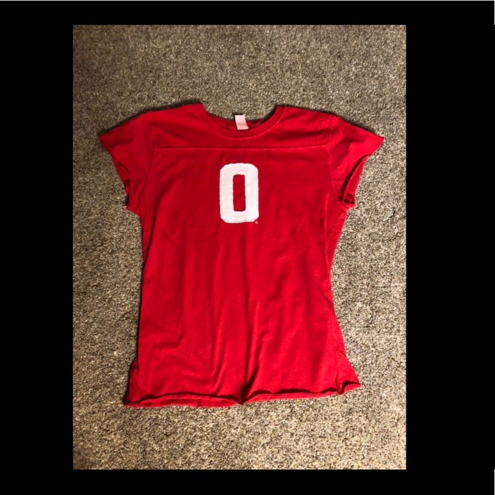 Women’s Red Ohio State t-shirt Sz XL